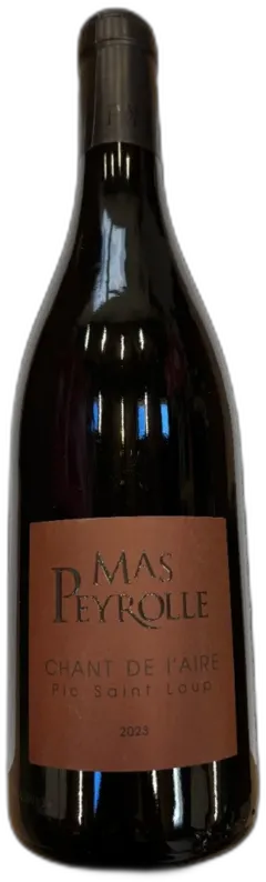 image du vin Aoc Pic Saint Loup "Chant de l'Aire" 2021 75cl-Alc-Mas Peyrolle-Bio
