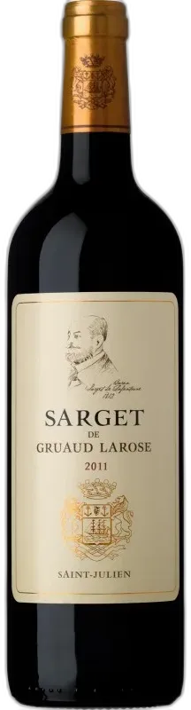 image du vin Sarget de Gruaud Larose 2011
