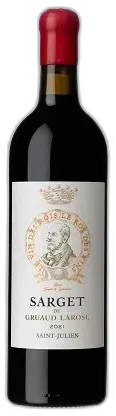 photo du vin Sarget de Gruaud Larose 2021