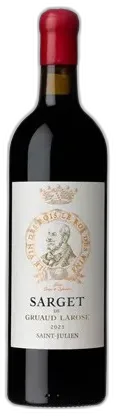 image du vin Sarget de Gruaud Larose 2023