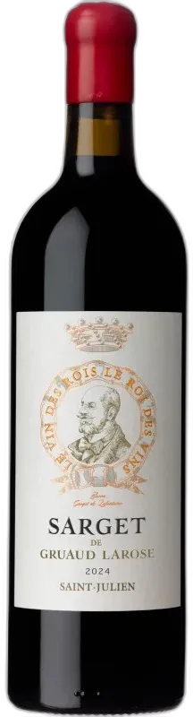 photos du vin Sarget de Gruaud Larose 2024