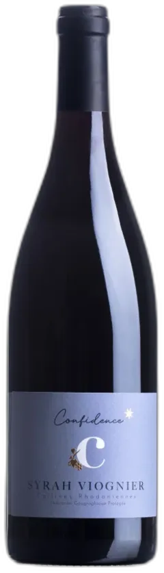 aperçu du vin Igp Collines-Rhodaniennes-Confidences Syrah-Viognier 75cl-Alc/Vol. Clairmont