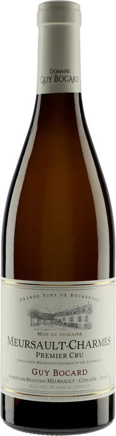 photo du vin Meursault 1er Cru "les Charmes" 2020 Bio-75cl-Guy Bocard
