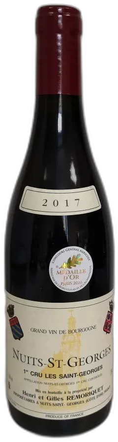 photo du vin Nuits-Saint-Georges 1er Crû "les Saint Georges" 2020 75cl-13 5 G.Remoriquet