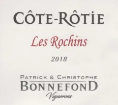 vue du vin les Rochins Magnum-13 Aoc Côte Rotie-Bonnefond