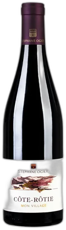photos du vin Mon Village Magnum-13 Aoc Côte Rotie-Stephane Ogier