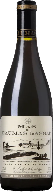 vue du vin Mas de Daumas Gassac Igp