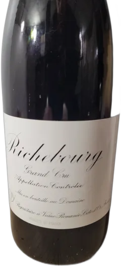 photo du vin Domaine Leroy Richebourg 1991