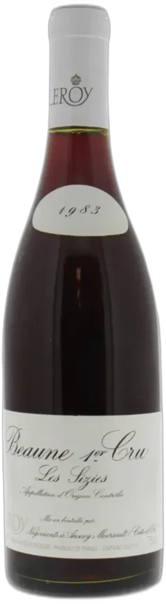 image du vin Maison Leroy sa Beaune Premier Cru les Sizies 1983