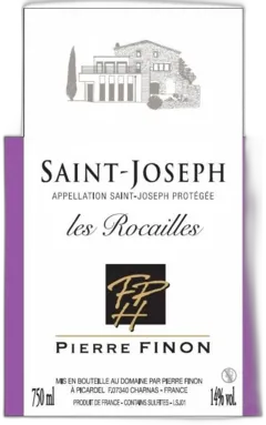 image du vin les Rocailles Saint Joseph Pierre Finon
