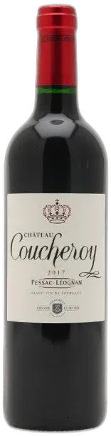 image du vin ch. Coucheroy Pessac Léognan Rouge