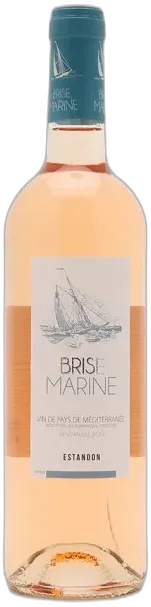 photo du vin Estandon Igp Méditerranée Rosé Brise Marine