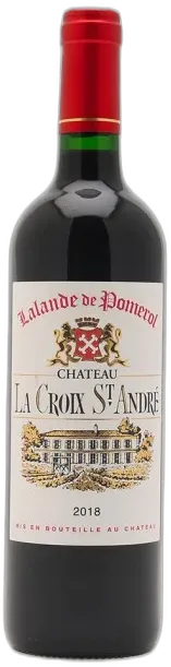 image du vin ch. Croix st André Lalande de Pomerol