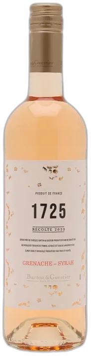 illustration du vin 1725 Grenache Syrah Rosé