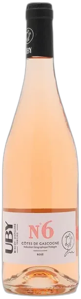 photo du vin Uby Rosé n°6 Igp Côte de Gascogne