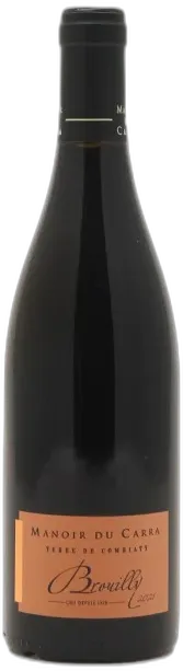 photo du vin Dom. Manoir du Carra Brouilly "Terre de Combiaty "