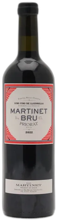 illustration du vin Mas Martinet Priorat Martinet Bru Espagne