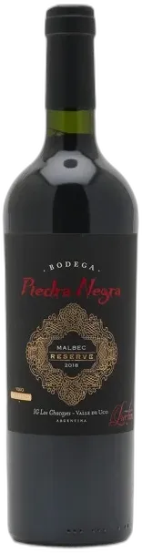 photo du vin Piedra Negra Malbec Reserva Argentine