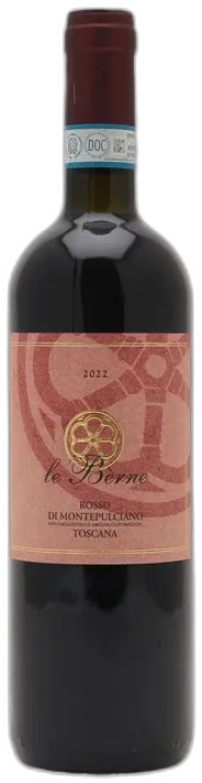 photos du vin Dom. le Berne Rosso di Montepulciano Italie