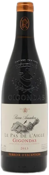 photo du vin Amadieu Gigondas Pas de l’Aigle