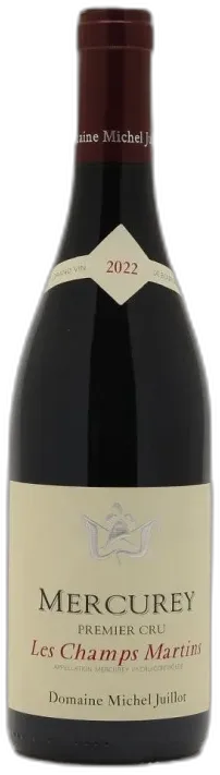 illustration du vin Dom. Juillot Mercurey 1er Cru Rouge "les Champs Martin"