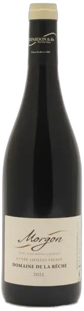 photo du vin Dom. de la Bêche Morgon Vieilles Vignes