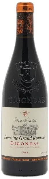 photo du vin Amadieu Gigondas Grand Romane Rouge