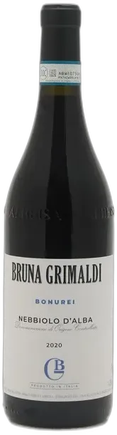image du vin Dom. b Grimaldi Nebbiolo d’Alba "Bonurei" Italie