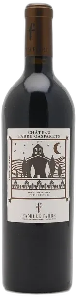 image du vin ch. Fabre Gasparets Aoc Corbières Boutenac