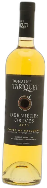 photo du vin Tariquet Dernières Grives Côtes de Gascogne