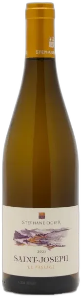 illustration du vin Dom. Ogier st Joseph Blanc le Passage