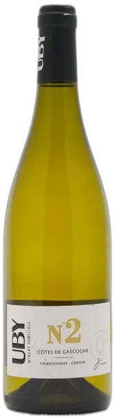 vue du vin Uby Blanc n°2 Igp Côte de Gascogne