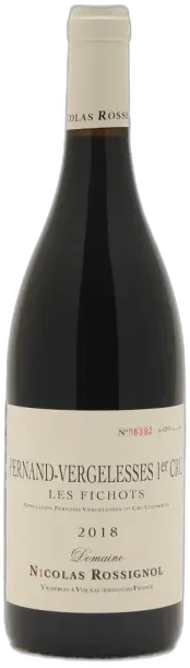 photo du vin Dom. Rossignol Pernand-Vergelesses 1er Cru "les Fichots"