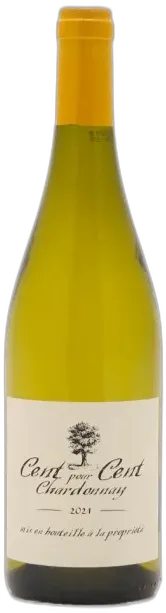 capture du vin Chardonnay Cent Pour Cent Igp d’oc