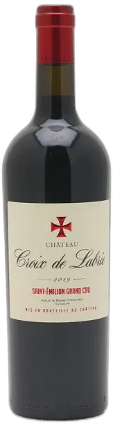 aperçu du vin ch. Croix de Labrie st Emilion gd Cru