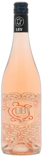 photos du vin Uby Rosé Col. Unique Igp Côte de Gascogne