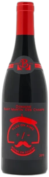 aperçu du vin Dom. st Martin Plus on Aime Moins on Souffre