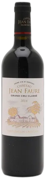 photo du vin ch. Jean Faure st Emilion gd Cru