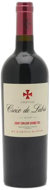aperçu du vin ch. Croix de Labrie st Emilion gd Cru