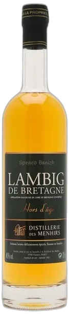 photos du vin Dist. des Menhirs Lambig Hors d’Age