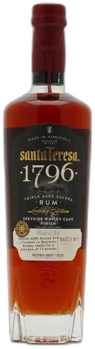 capture du vin Santa Teresa 1796 Speyside Cask