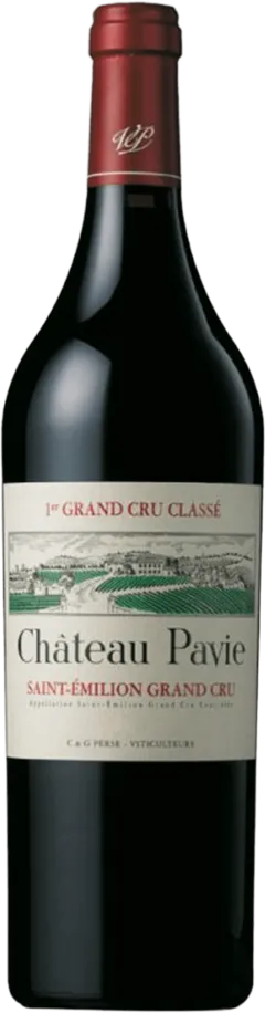 vue du vin Château Pavie 2021