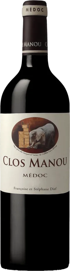 image du vin Clos Manou, Médoc 2022