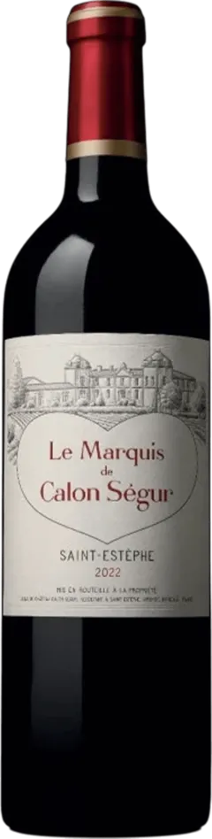 photo du vin le Marquis de Calon Segur 2022