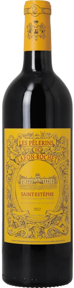 illustration du vin les Pèlerins de Lafon Rochet 2022