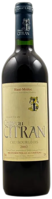 photo du vin Citran Haut Médoc 2002