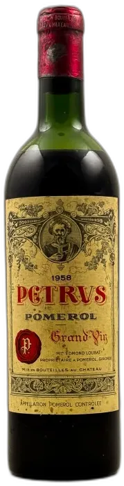 illustration du vin Petrus 1958 Pomerol