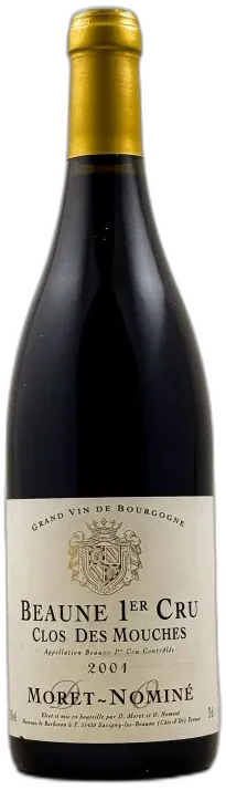 photos du vin Moret-Nominé Beaune 1er Cru "Clos des Mouches" 2001