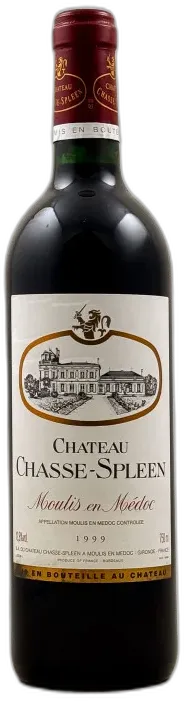 photo du vin Chasse Spleen Moulis en Médoc 1999