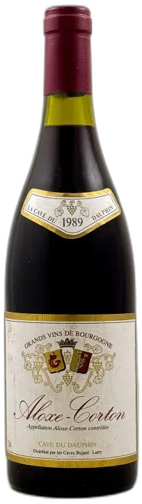 image du vin Cave du Dauphin Aloxe Corton 1989